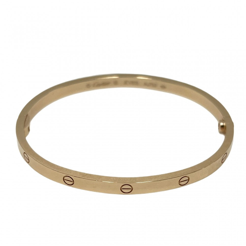 【開店SALE】 CARTIER カルティエ バングル ラブ ブレス ジュエリー アクセサリー LOVE Au750 18金PG 16サイズ メンズ レディース K18ピンクゴールド ユニセックス 約18.0g【中古品】