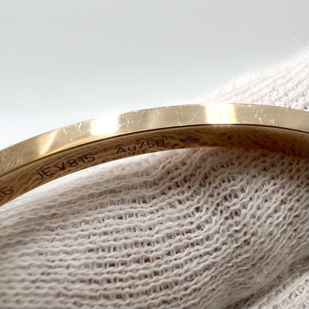 【開店SALE】 CARTIER カルティエ バングル ラブ ブレス ジュエリー アクセサリー LOVE Au750 18金PG 16サイズ メンズ レディース K18ピンクゴールド ユニセックス 約18.0g【中古品】
