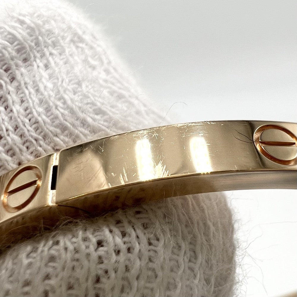 【開店SALE】 CARTIER カルティエ バングル ラブ ブレス ジュエリー アクセサリー LOVE Au750 18金PG 16サイズ メンズ レディース K18ピンクゴールド ユニセックス 約18.0g【中古品】