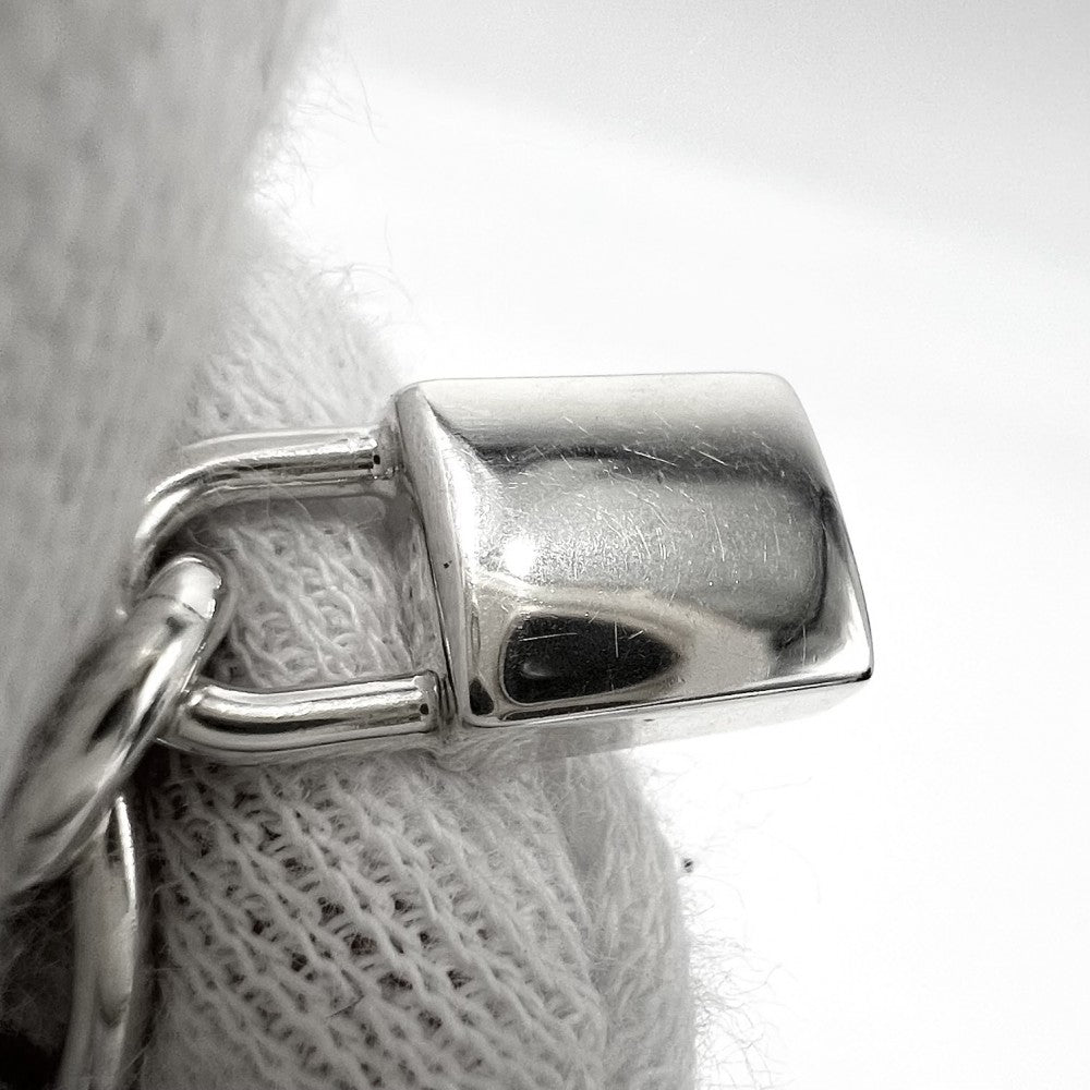 HERMES エルメス ブレスレット アミュレット カデナ チェーンブレス アクセサリー シルバー925 シルバー レディース 約11.3g【中古品】