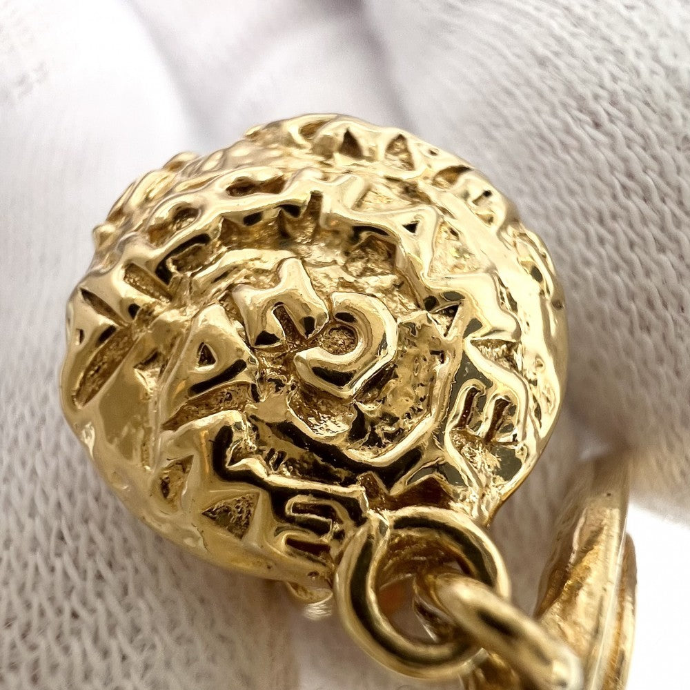 【開店SALE】 CHANEL シャネル イヤリング ココマーク アクセサリー スイング ヴィンテージ GP 95A ゴールド レディース 約13.4g 1995年【中古品】