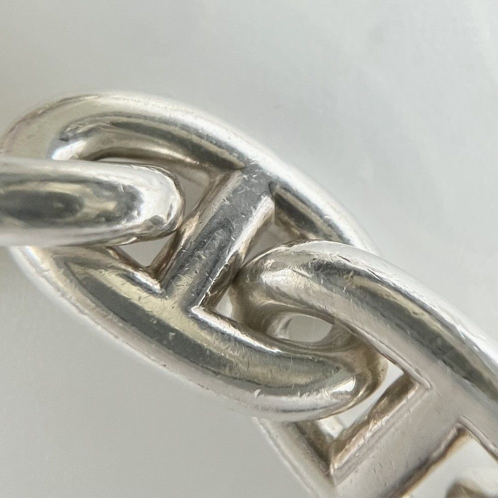 HERMES エルメス ブレスレット シェーヌダンクルMM アクセサリー ジュエリー 18コマ シルバー925 メンズ 約64.7g【中古品】