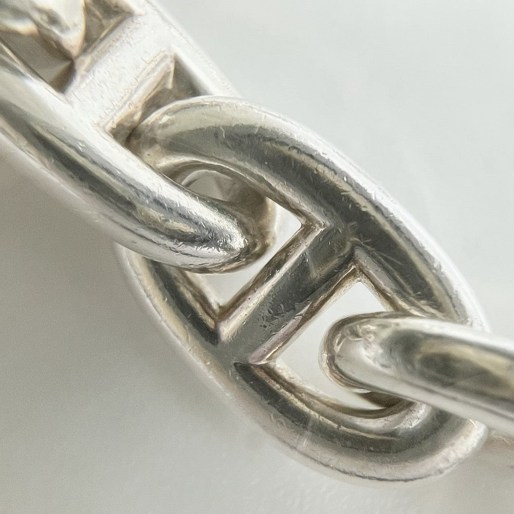 HERMES エルメス ブレスレット シェーヌダンクルMM アクセサリー ジュエリー 18コマ シルバー925 メンズ 約64.7g【中古品】