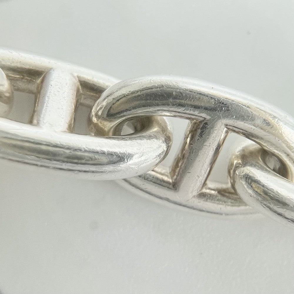 HERMES エルメス ブレスレット シェーヌダンクルMM アクセサリー ジュエリー 18コマ シルバー925 メンズ 約64.7g【中古品】