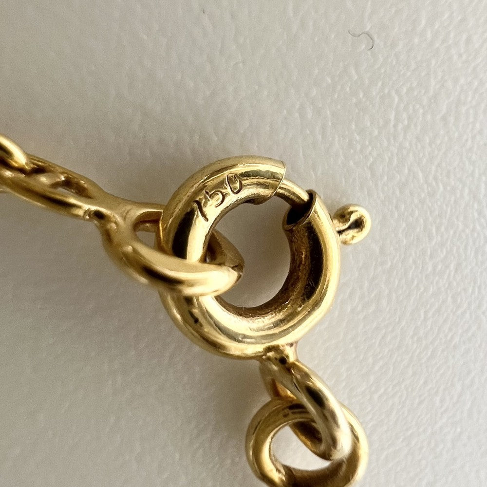 HERMES エルメス ネックレス シェーヌダンクル TTPMミニ チェーン ジュエリー アクセサリー Au750 18金 K18イエローゴールド レディース 約5.8g【中古品】