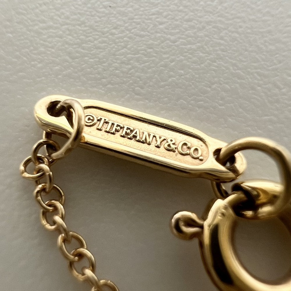 【開店SALE】 TIFFANY&Co. ティファニー ネックレス フルールドリス ジュエリー アクセサリー 18金YG Au750 K18イエローゴールド ダイヤモンド レディース 約1.8g【中古品】