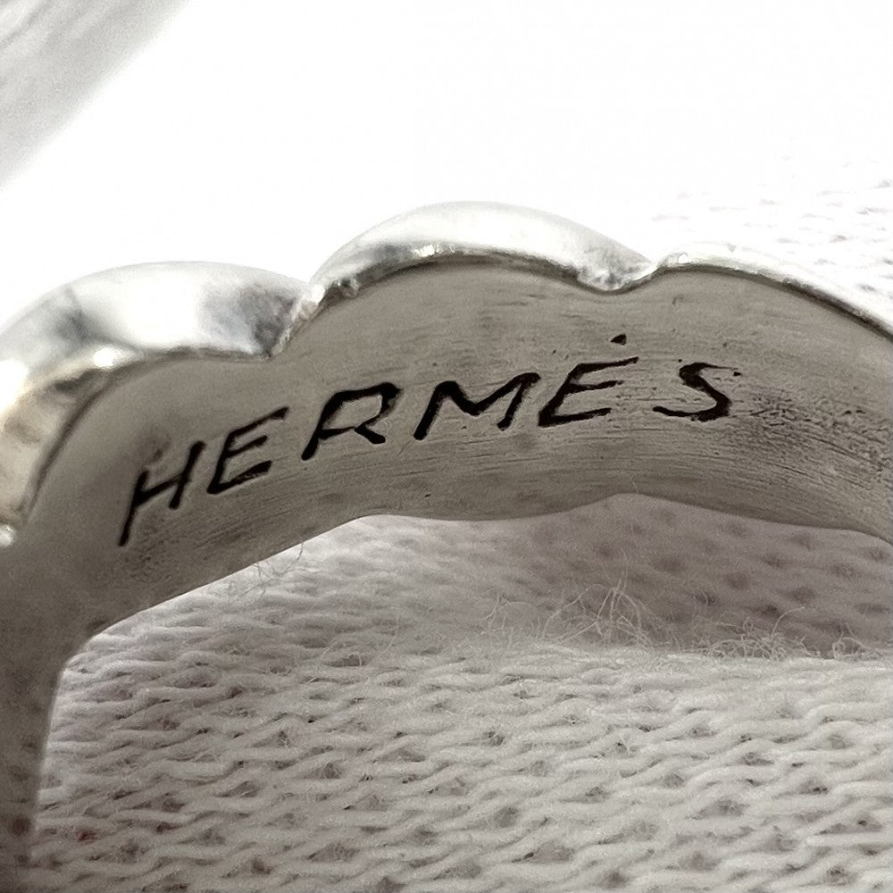 HERMES エルメス 指輪 トルサード アクセサリー ジュエリー 小物 サイズ50 シルバー925 約7号 メンズ 約7.5g【中古品】