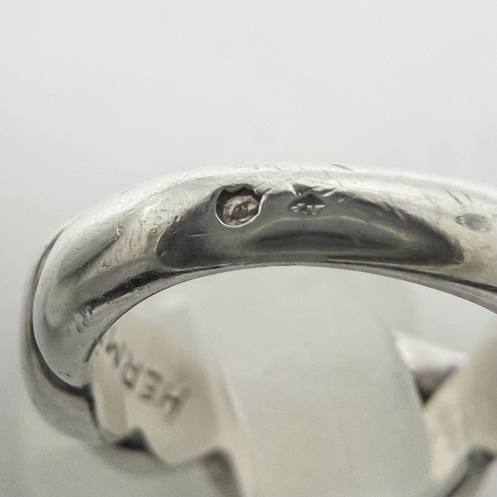 HERMES エルメス 指輪 トルサード アクセサリー ジュエリー 小物 サイズ50 シルバー925 約7号 メンズ 約7.5g【中古品】