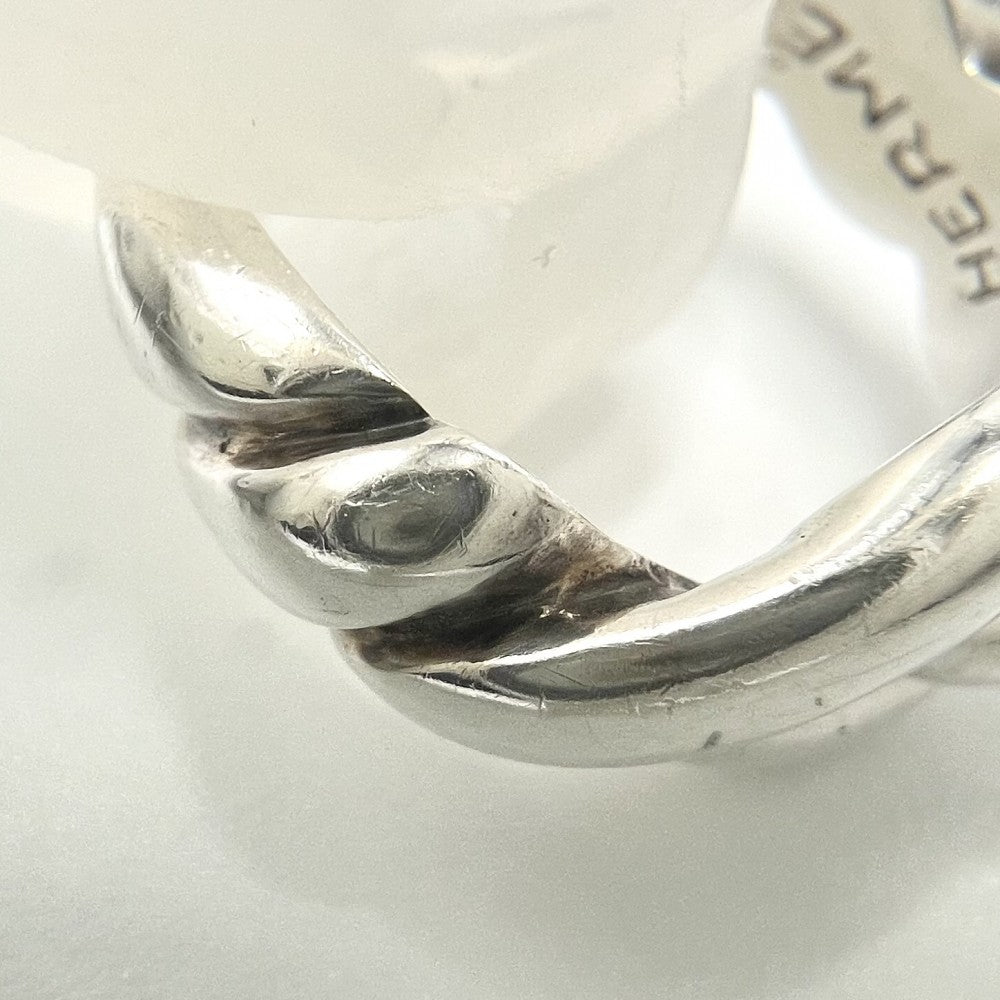 HERMES エルメス 指輪 トルサード アクセサリー ジュエリー 小物 サイズ50 シルバー925 約7号 メンズ 約7.5g【中古品】