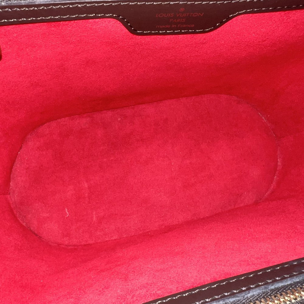【開店SALE】 LOUIS VUITTON ルイヴィトン トートバッグ ダミエ マノスクPM ハンドバッグ 鞄 かばん N51121 ブラウン 茶 ゴールド金具 レディース【中古品】