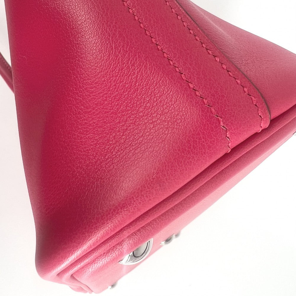 HERMES エルメス 2WAY ボリード27 ハンドバッグ ショルダーバッグ C刻印 スイフト ピンク シルバー金具 レディース 2018年【中古品】