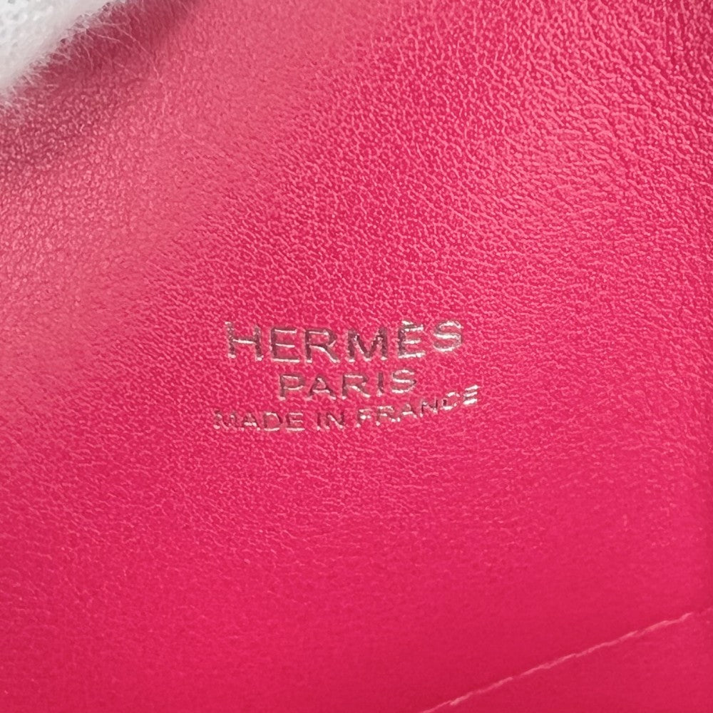 HERMES エルメス 2WAY ボリード27 ハンドバッグ ショルダーバッグ C刻印 スイフト ピンク シルバー金具 レディース 2018年【中古品】