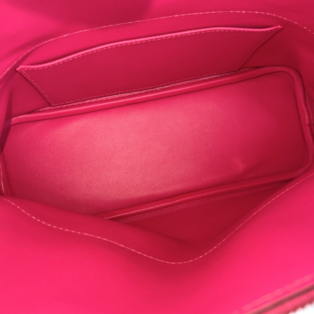 HERMES エルメス 2WAY ボリード27 ハンドバッグ ショルダーバッグ C刻印 スイフト ピンク シルバー金具 レディース 2018年【中古品】