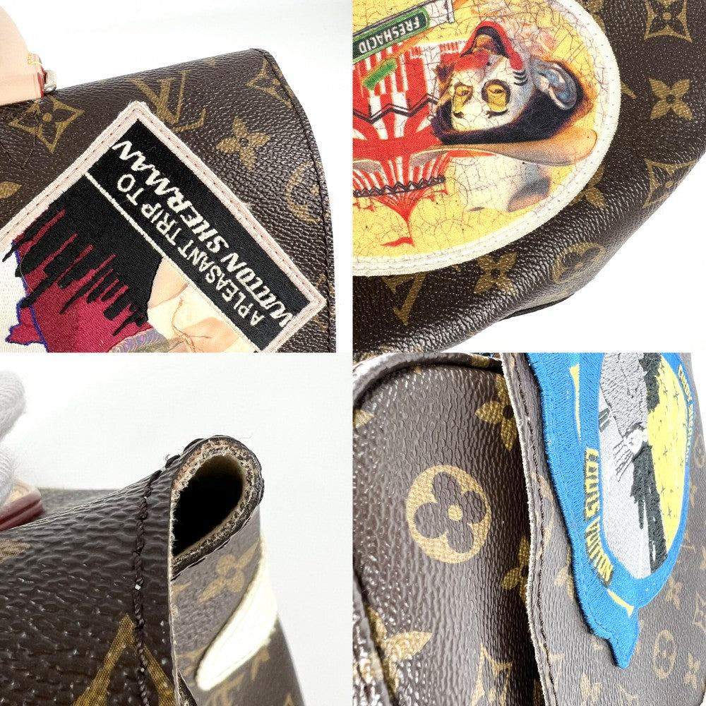 LOUIS VUITTON ルイヴィトン 2WAY シンディー シャーマン カメラメッセンジャー ショルダーバッグ 2014年限定 ハンドバッグ M40287 モノグラムキャンバス ブラウン 茶 シルバー金具 レディース【中古品】