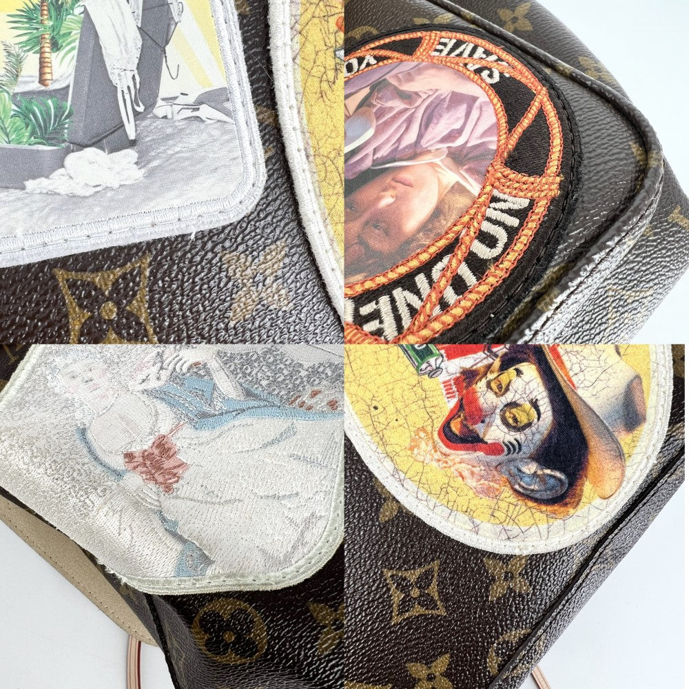 LOUIS VUITTON ルイヴィトン 2WAY シンディー シャーマン カメラメッセンジャー ショルダーバッグ 2014年限定 ハンドバッグ M40287 モノグラムキャンバス ブラウン 茶 シルバー金具 レディース【中古品】