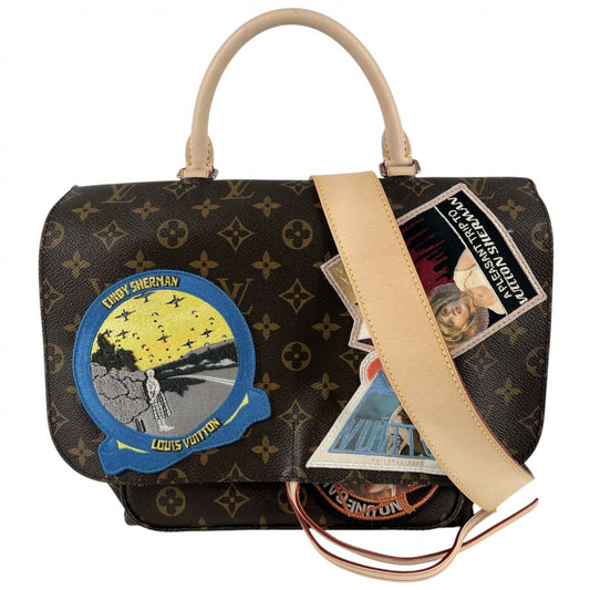 LOUIS VUITTON ルイヴィトン 2WAY シンディー シャーマン カメラメッセンジャー ショルダーバッグ 2014年限定 ハンドバッグ M40287 モノグラムキャンバス ブラウン 茶 シルバー金具 レディース【中古品】