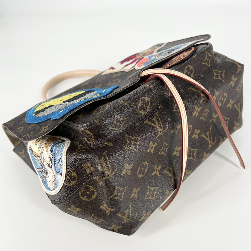 LOUIS VUITTON ルイヴィトン 2WAY シンディー シャーマン カメラメッセンジャー ショルダーバッグ 2014年限定 ハンドバッグ M40287 モノグラムキャンバス ブラウン 茶 シルバー金具 レディース【中古品】