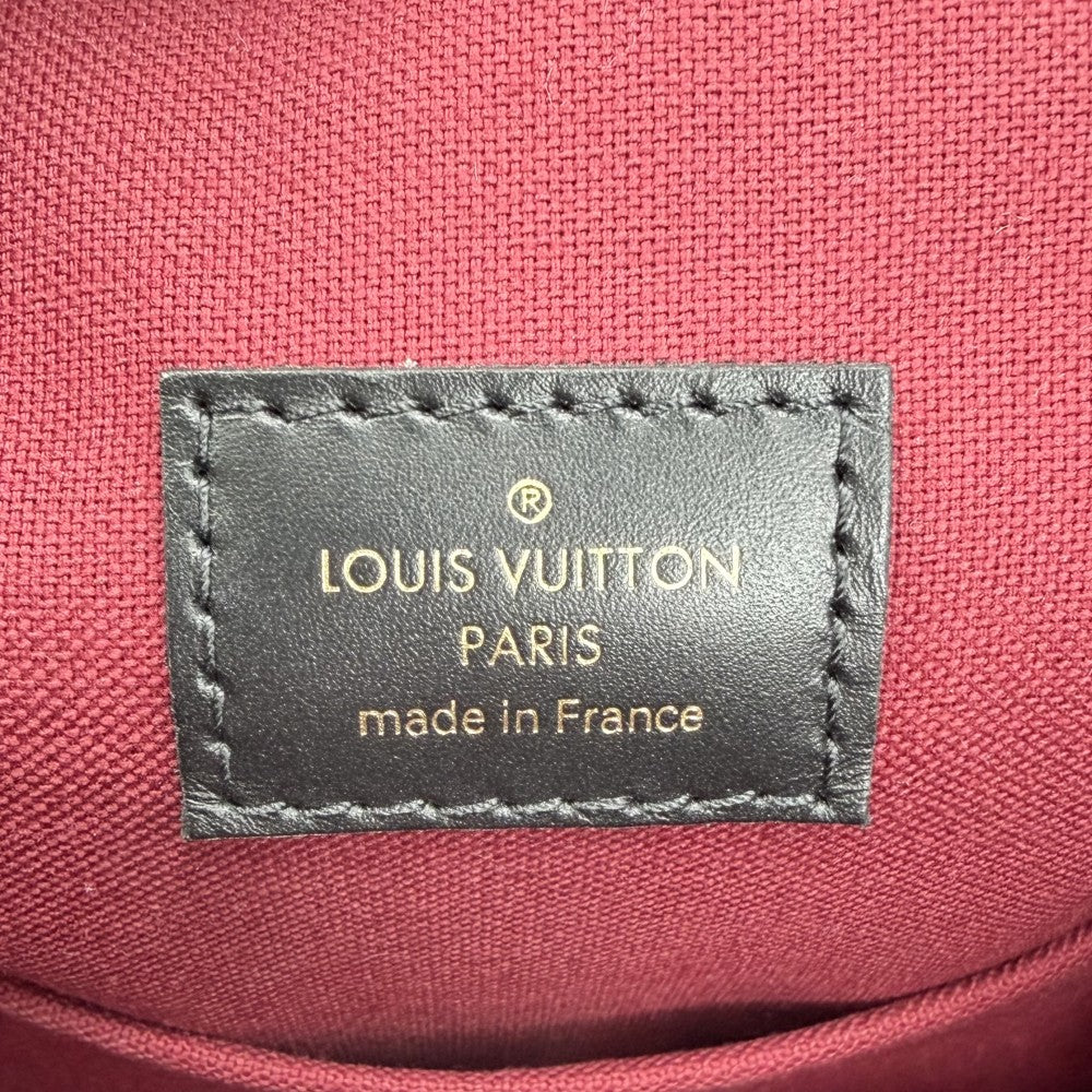 【開店SALE】 LOUIS VUITTON ルイヴィトン リュック モノグラム モンスリ NM PM バックパック かばん 鞄 M45515 ブラウン 茶 ブラック 黒 ゴールド金具 レディース【中古品】