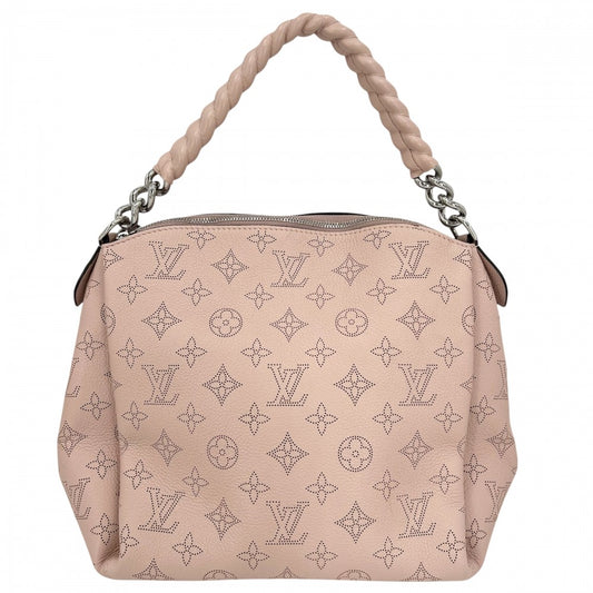 【開店SALE】 LOUIS VUITTON ルイヴィトン 2WAY モノグラムマヒナ バビロンチェーンBB ハンドバッグ ショルダーバッグ ピンク M51219 マグノリア シルバー金具 レディース【中古品】