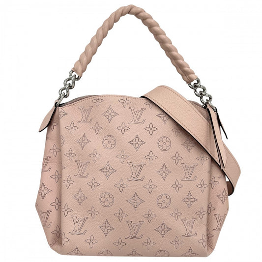 【開店SALE】 LOUIS VUITTON ルイヴィトン 2WAY モノグラムマヒナ バビロンチェーンBB ハンドバッグ ショルダーバッグ ピンク M51219 マグノリア シルバー金具 レディース【中古品】