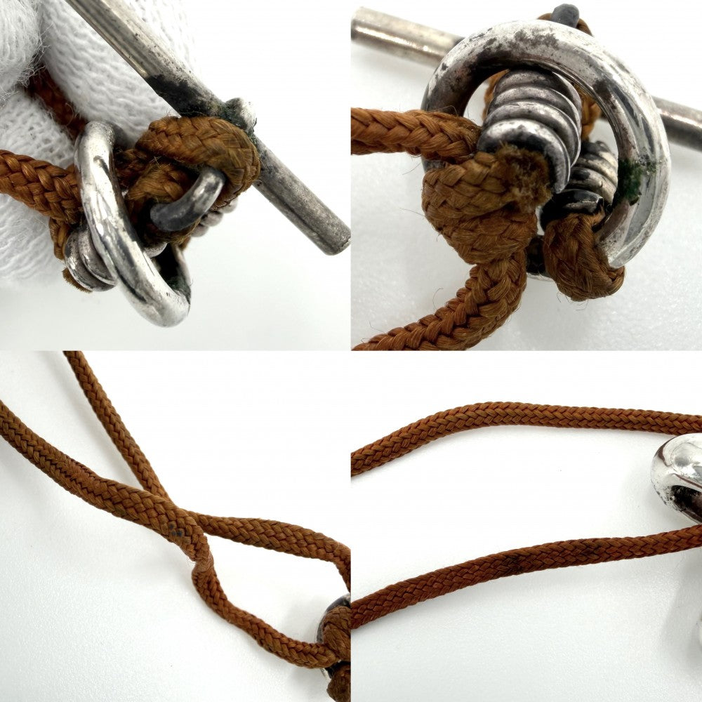 HERMES エルメス ネックレス リマ ペンダント ジュエリー アクセサリー シルバー925 レディース 約14.1g【中古品】
