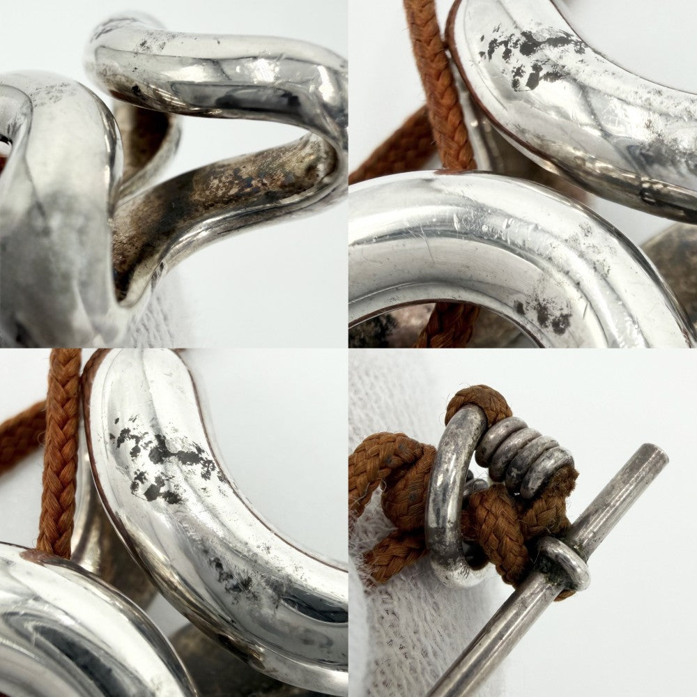 HERMES エルメス ネックレス リマ ペンダント ジュエリー アクセサリー シルバー925 レディース 約14.1g【中古品】