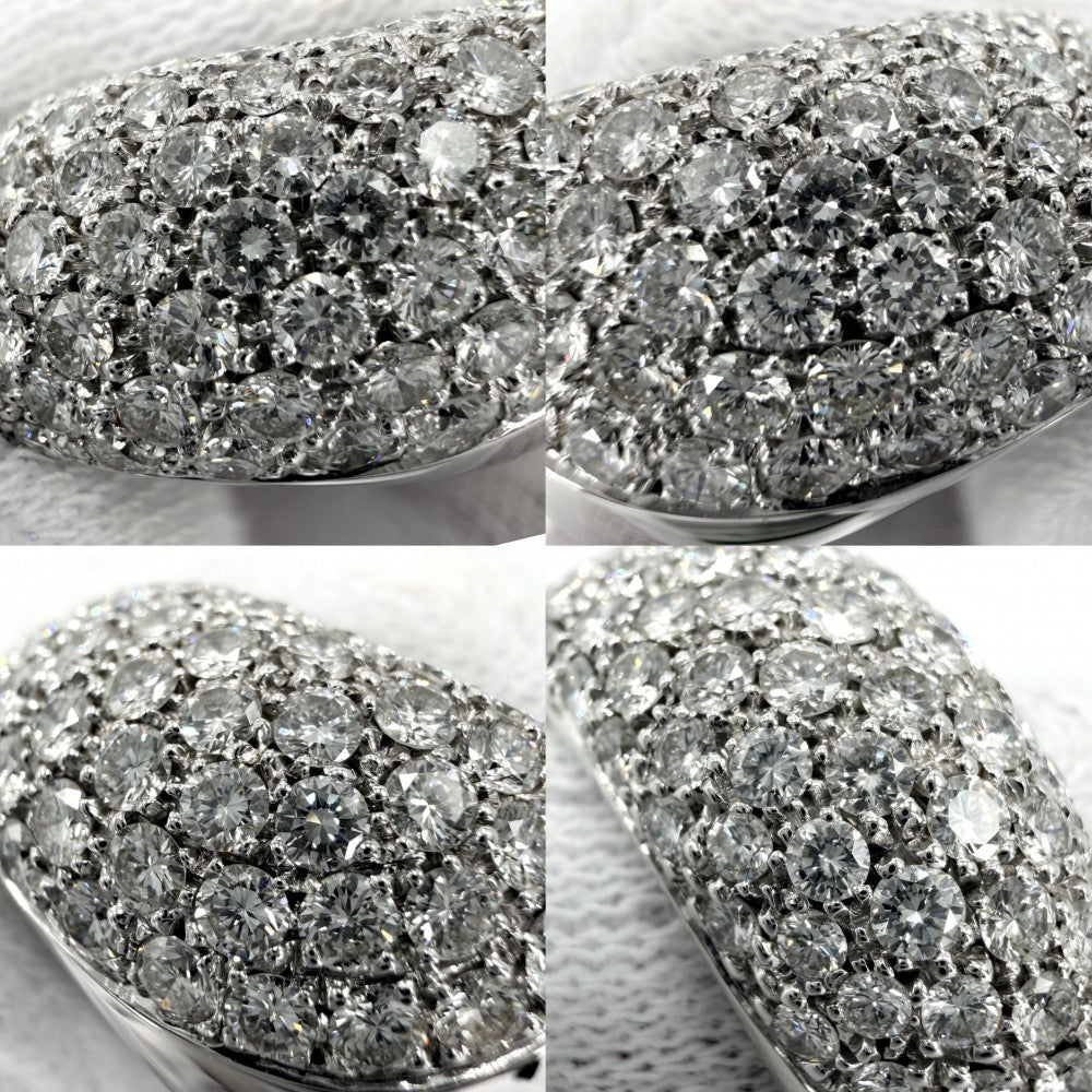Chaumet ショーメ 指輪 ヴェニス LM リング ジュエリー アクセサリー Au750 18金WG K18ホワイトゴールド ダイヤモンド 約12.5号 レディース 約13.8g【中古品】