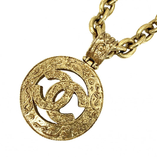 【開店SALE】 CHANEL シャネル ネックレス ココマーク ロングネックレス アクセサリー GP 94A レディース 約113.3g 1994年【中古品】