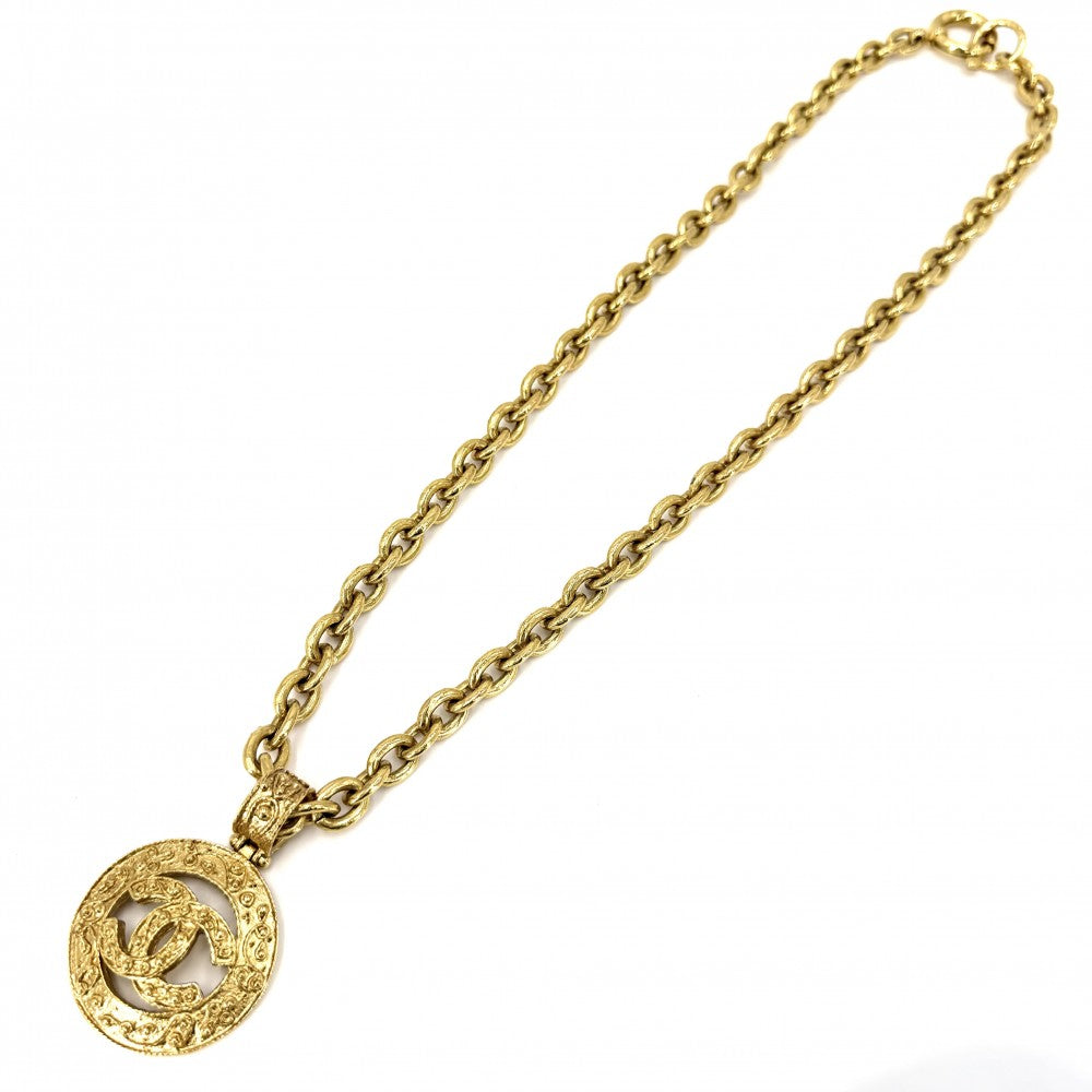 CHANEL シャネル ネックレス ココマーク ロングネックレス アクセサリー GP 94A レディース 約113.3g 1994年【中古品】
