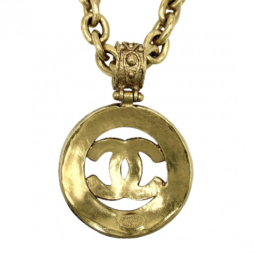 CHANEL シャネル ネックレス ココマーク ロングネックレス アクセサリー GP 94A レディース 約113.3g 1994年【中古品】