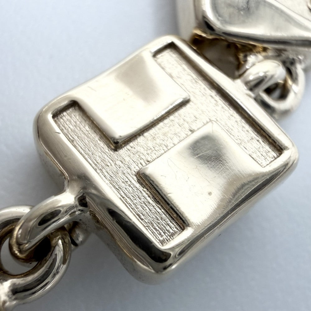 CHANEL シャネル ネックレス ココマーク ロゴ チョーカー アクセサリー GP ラインストーン I24C ゴールド レディース 約44.5g 2024年【中古品】