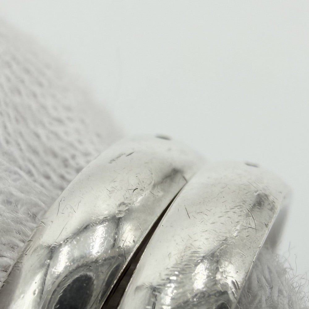 HERMES エルメス 指輪 オランプリング 51サイズ アクセサリー ジュエリー 小物 ヴィンテージ Au750 18金 シルバー925 K18ゴールド 約9号 ゴールド シルバー レディース 約9.1g【中古品】