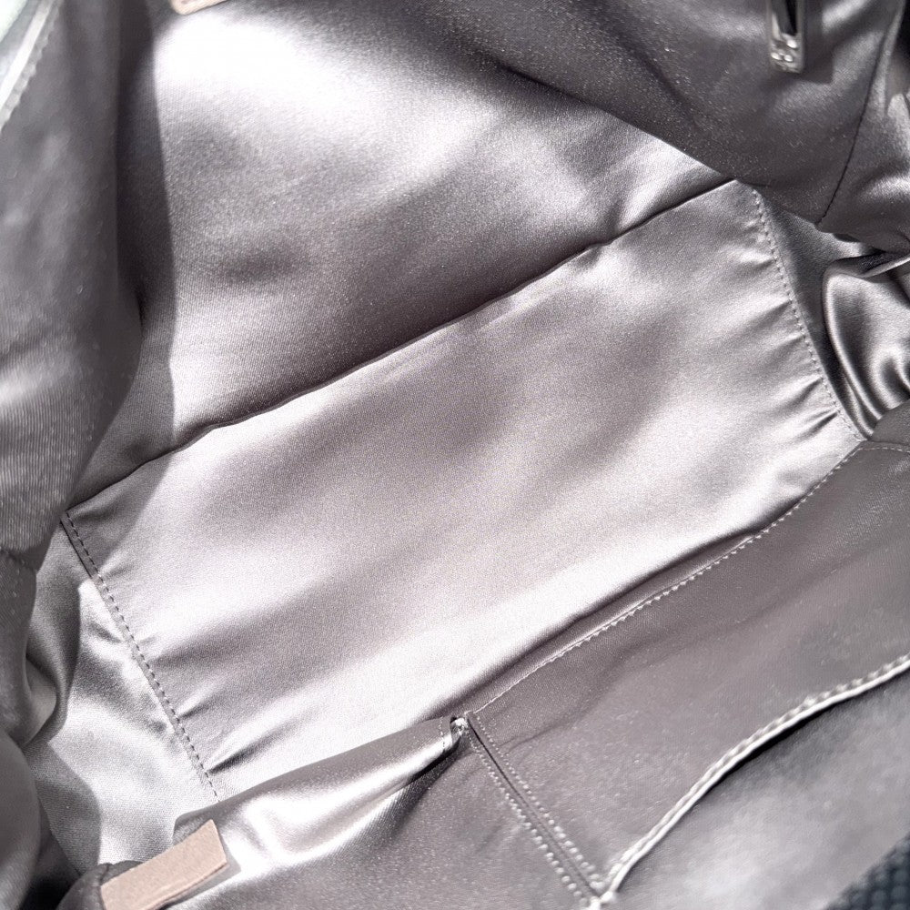 CHANEL シャネル ショルダーバッグ パンチングメッシュ チェーンショルダー ハンドバッグ ココマーク ココ 鞄 かばん レザー ブラック 黒 シルバー金具 レディース【中古品】