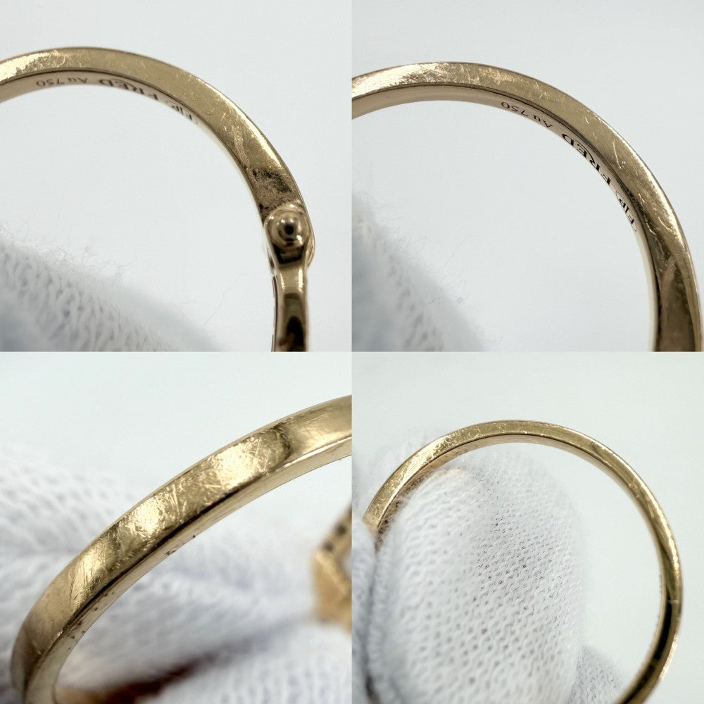FRED フレッド 指輪 フォース10 ジュエリー アクセサリー 750 18金PG 50サイズ K18ピンクゴールド ダイヤモンド 約9.5号 レディース 約1.7g【中古品】
