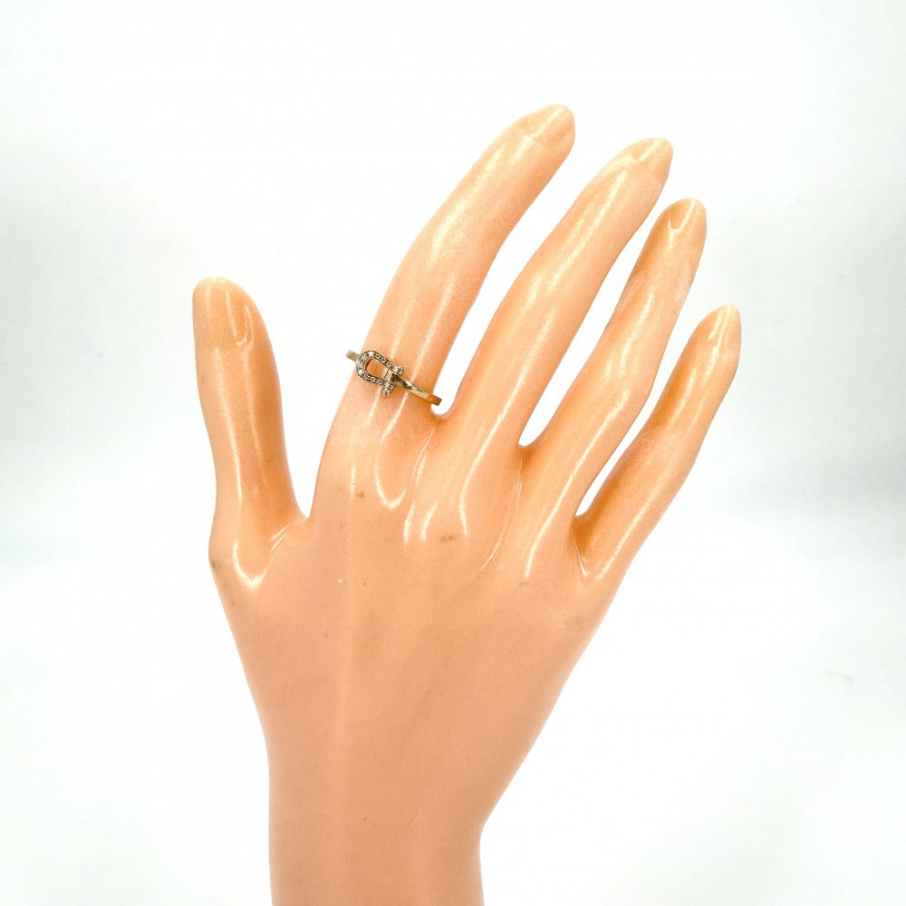 FRED フレッド 指輪 フォース10 ジュエリー アクセサリー 750 18金PG 50サイズ K18ピンクゴールド ダイヤモンド 約9.5号 レディース 約1.7g【中古品】