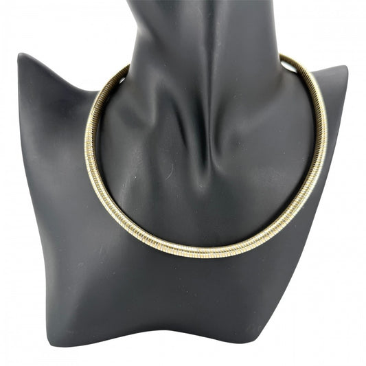 CARTIER カルティエ ネックレス オメガ チョーカー アクセサリー ジュエリー 18金 750 K18ゴールド レディース 約33.1g【中古品】