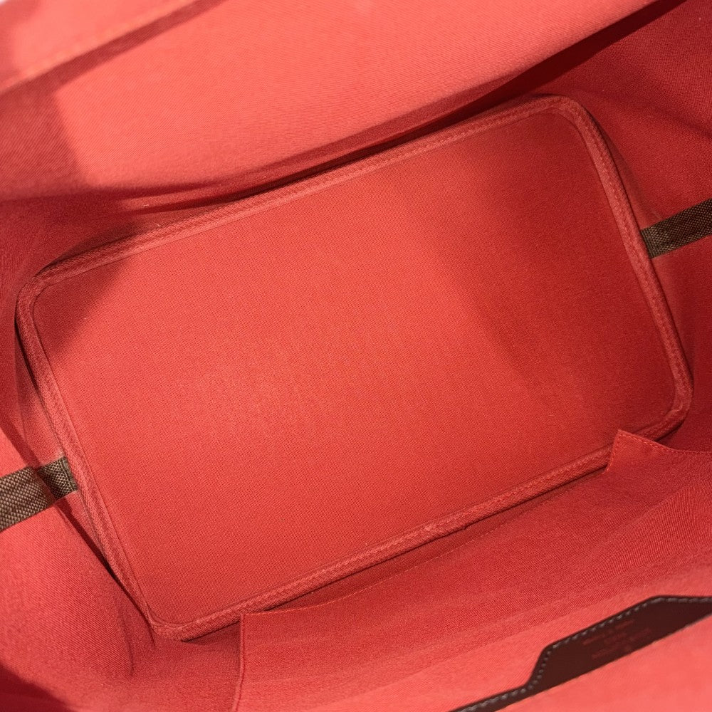 【開店SALE】 LOUIS VUITTON ルイヴィトン ボストンバッグ ダミエ グリニッジPM 旅行バッグ N41165 ブラウン 茶 ゴールド金具 メンズ【中古品】