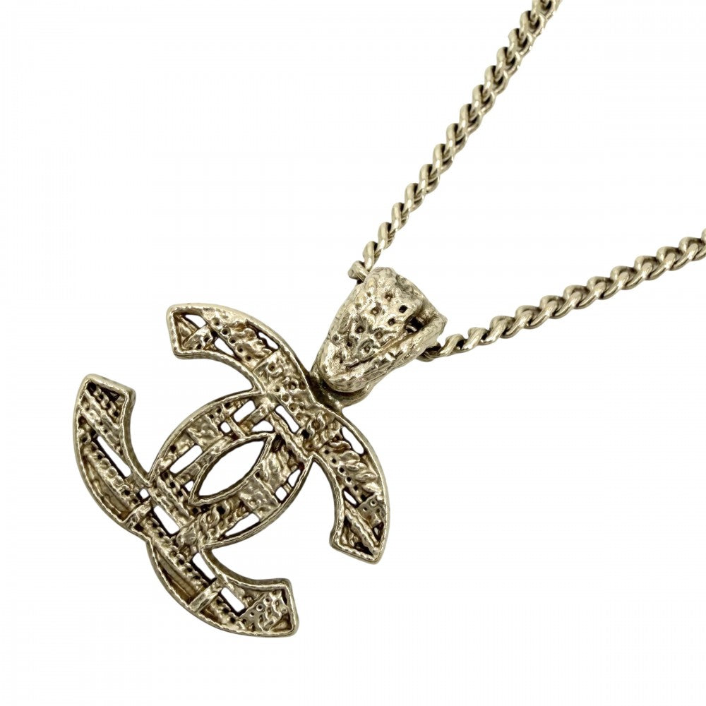 CHANEL シャネル ネックレス ココマーク ペンダント アクセサリー ロングネックレス GP A15C ゴールド レディース 約10.0g 2015年【中古品】
