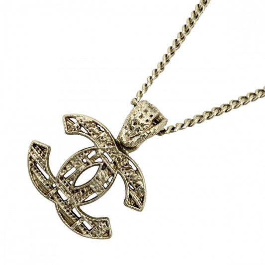 CHANEL シャネル ネックレス ココマーク ペンダント アクセサリー ロングネックレス GP A15C ゴールド レディース 約10.0g 2015年【中古品】