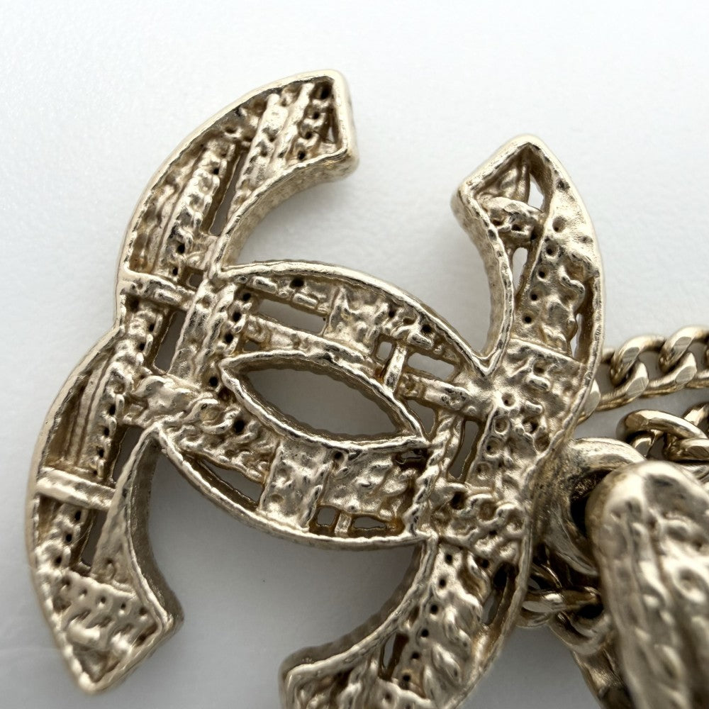 CHANEL シャネル ネックレス ココマーク ペンダント アクセサリー ロングネックレス GP A15C ゴールド レディース 約10.0g 2015年【中古品】