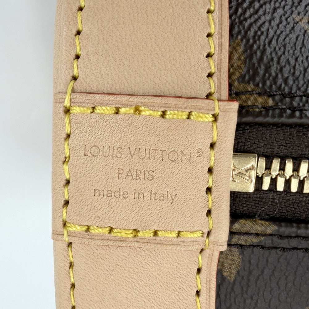 LOUIS VUITTON ルイヴィトン 2WAY モノグラム アルマBB ショルダーバッグ ハンドバッグ 小さめ ミニバッグ M46990 ブラウン 茶 ゴールド金具 レディース【中古品】