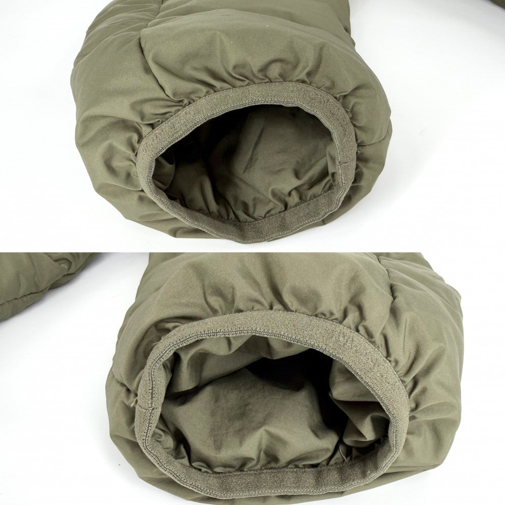 MONCLER モンクレール ダウンジャケット ロゴ BAUDIENT ボーディエント アウター ジップアップ サイズ2 K20911A00138 カーキ シルバー金具 秋 冬 ポリエステル メンズ【中古品】
