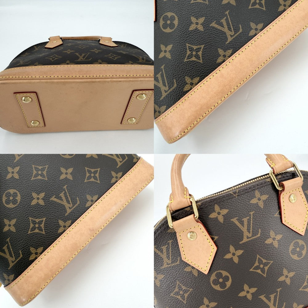 【開店SALE】 LOUIS VUITTON ルイヴィトン 2WAY モノグラム アルマBB ショルダーバッグ ハンドバッグ 小さめ ミニバッグ M46990 ブラウン 茶 ゴールド金具 レディース【中古品】