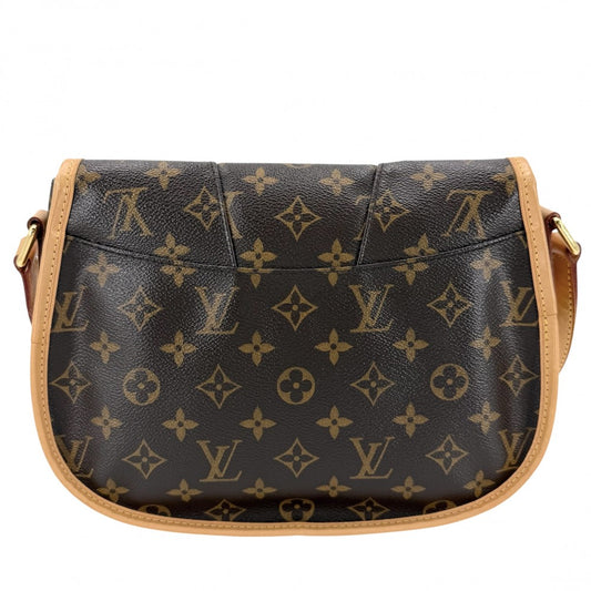 【開店SALE】 LOUIS VUITTON ルイヴィトン ショルダーバッグ モノグラム メニルモンタンPM かばん 鞄 M40474 ブラウン 茶 ゴールド金具 レディース【中古品】