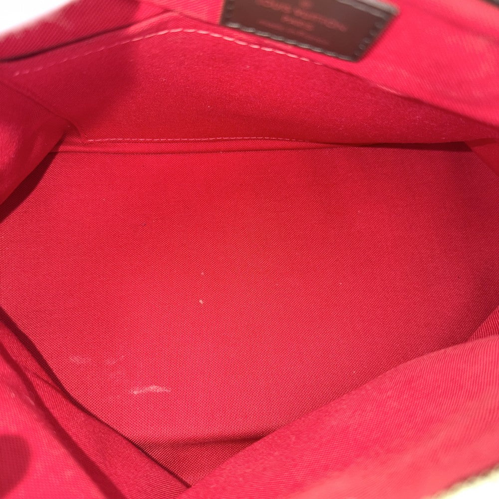 【開店SALE】 LOUIS VUITTON ルイヴィトン ハンドバッグ ダミエ ヴェローナPM N41117 ブラウン 茶 ゴールド金具 レディース【中古品】