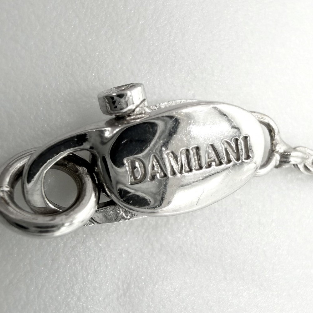 Damiani ダミアーニ ネックレス ベルエポックS ジュエリー アクセサリー メンズ レディース ペンダント クロス Au750 18金 K18ホワイトゴールド ダイヤモンド ユニセックス 約9.7g【中古品】