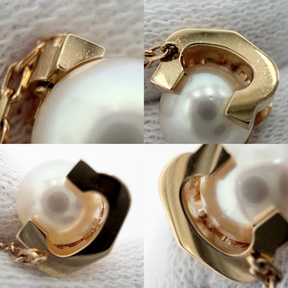 CARTIER カルティエ ネックレス Cドゥカルティエ ペンダント ジュエリー アクセサリー 18金PG Au750 K18ピンクゴールド パール B7059000 レディース 約4.3g【中古品】