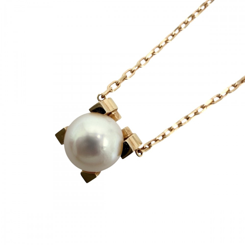 CARTIER カルティエ ネックレス Cドゥカルティエ ペンダント ジュエリー アクセサリー 18金PG Au750 K18ピンクゴールド パール B7059000 レディース 約4.3g【中古品】