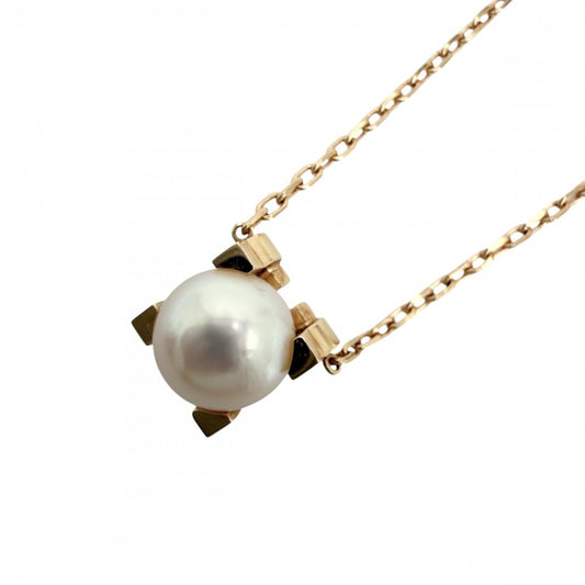 CARTIER カルティエ ネックレス Cドゥカルティエ ペンダント ジュエリー アクセサリー 18金PG Au750 K18ピンクゴールド パール B7059000 レディース 約4.3g【中古品】
