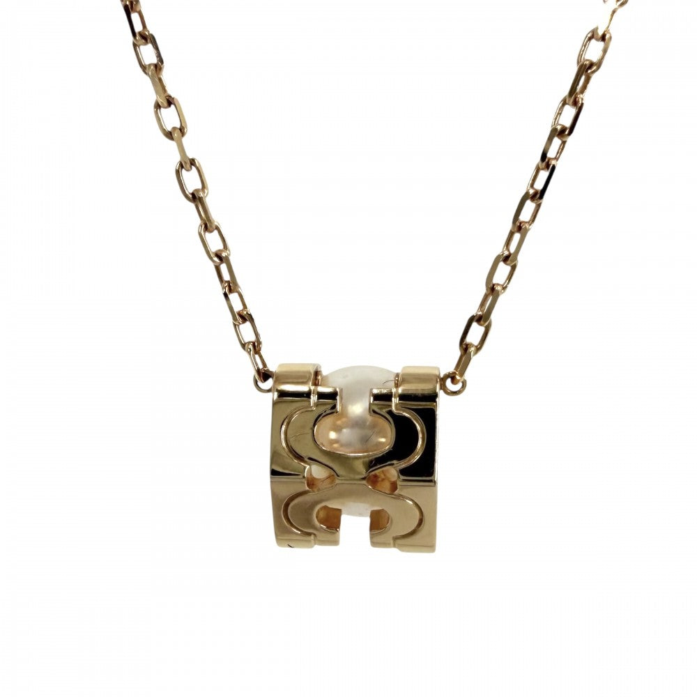 CARTIER カルティエ ネックレス Cドゥカルティエ ペンダント ジュエリー アクセサリー 18金PG Au750 K18ピンクゴールド パール B7059000 レディース 約4.3g【中古品】